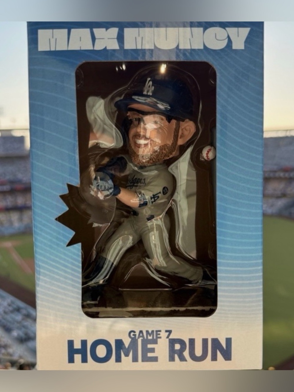 Los Angeles Dodgers Game 7 Home Run World Series Max Muncy Bobblehead